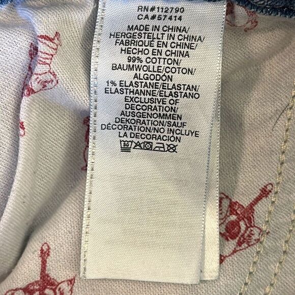 True Religion Geno Relaxed Slim Stonewashed Acid Jeans size 30 World Tour - Picture 11 of 13